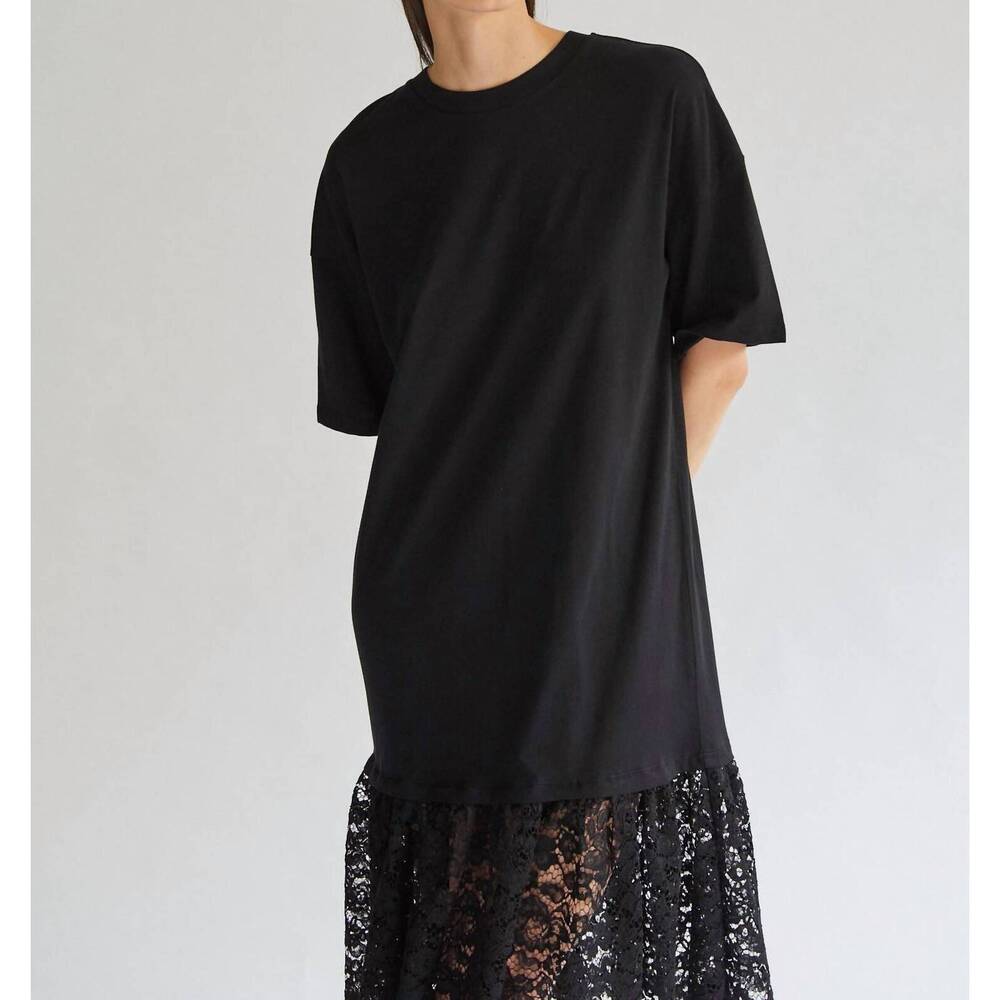 NEW CO|TE cheryl tshirt dress in black